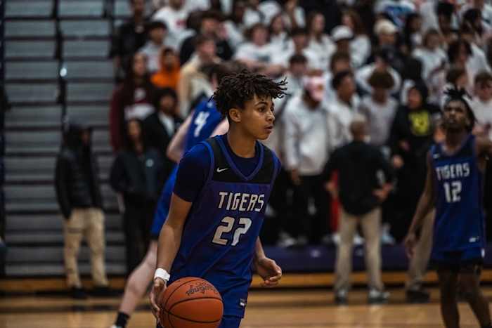 Pickerington Central vs Pickerington North boys basketball 021423 Gabe Haferman3